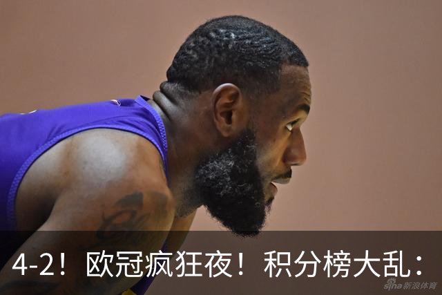4-2！欧冠疯狂夜！积分榜大乱：巴黎登顶榜首，巴萨输球跌至第5